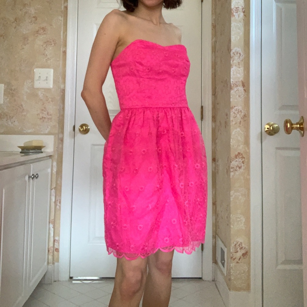Lily Pulitzer Pink Flower Dress